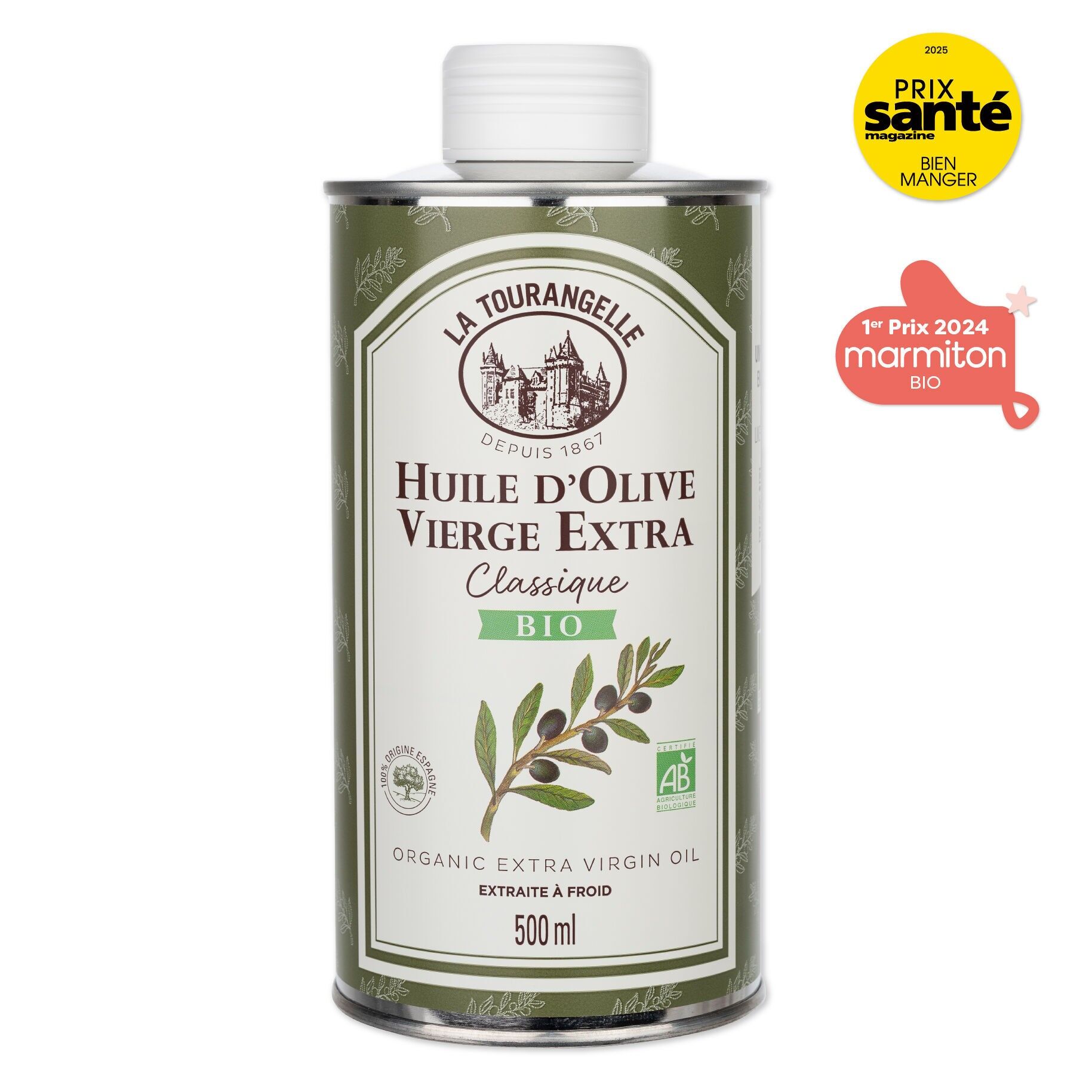 Organic Classic Extra Virgin Olive Oil - 500ml