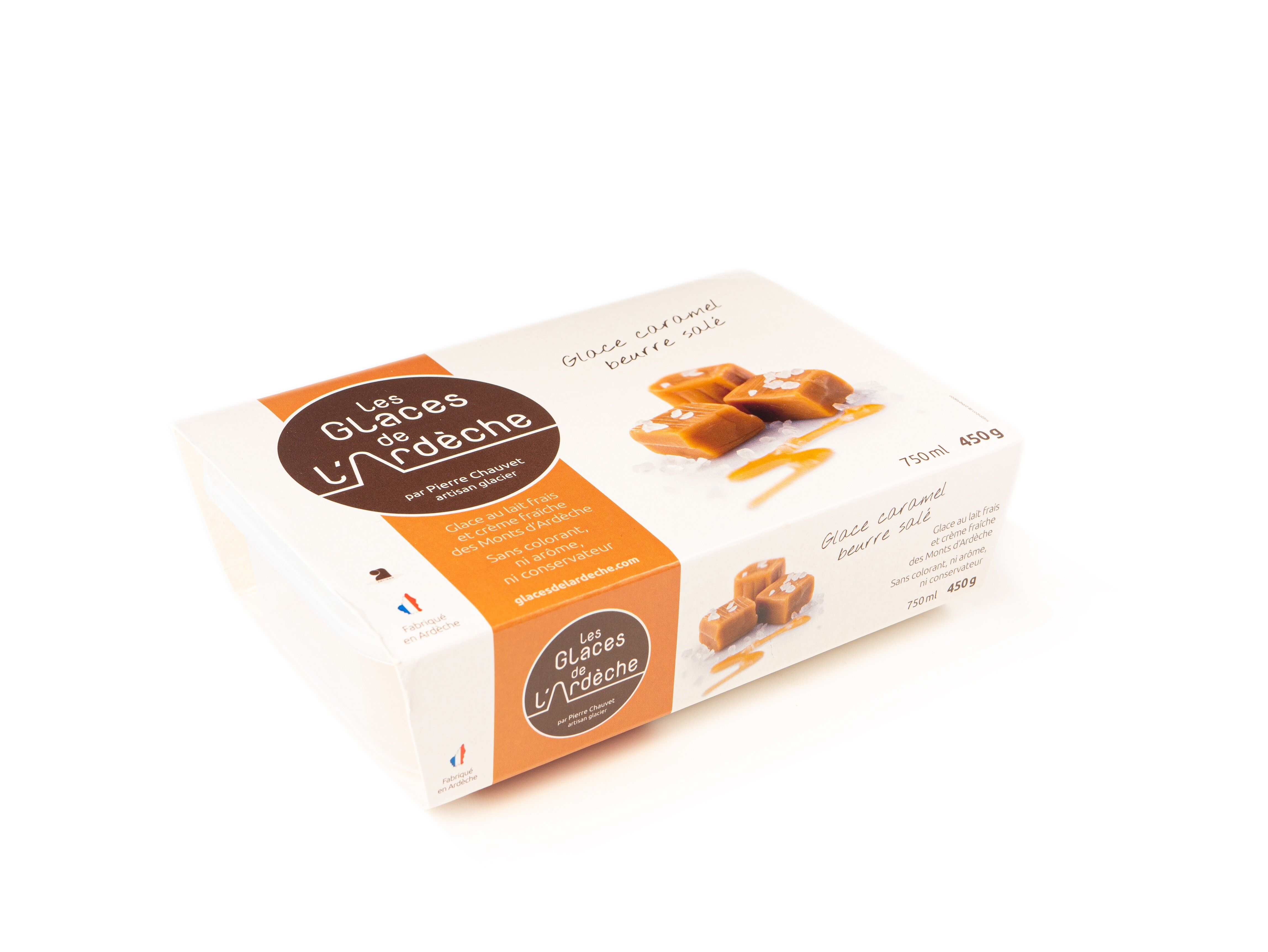 Gelato al caramello al burro salato