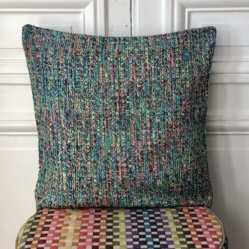 Coussin Evesome 50x50 cm en tweed d'été