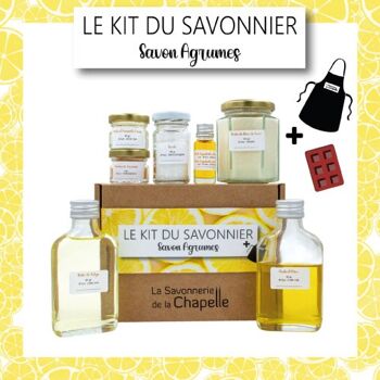 Le Kit du Savonnier - Savon Agrumes 1