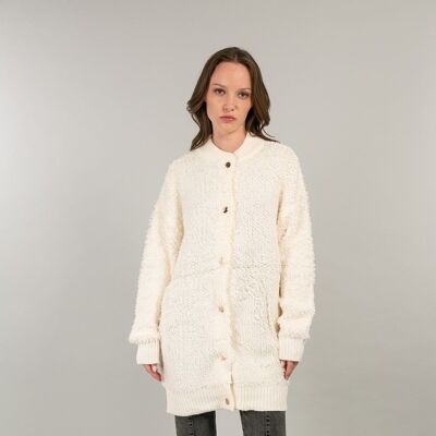 GABIE - White Puffer jacket