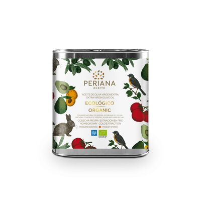 Huile d'Olive Extra Vierge HojiBlanco + Picual + Verdial Bio 2,5 Litres