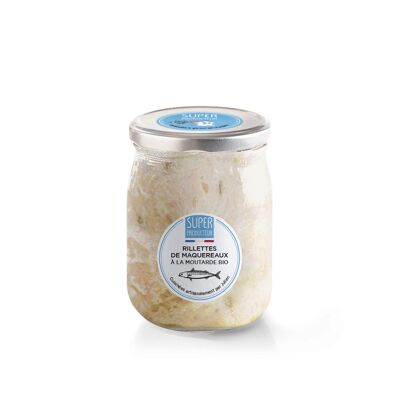 Rillettes de Caballa con Mostaza Ecológica - 450g