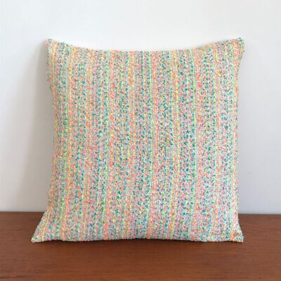 Coussin Evesome 50x50 cm en tweed d'été