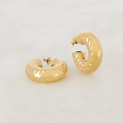 Antalya Hoop Earrings - Gold