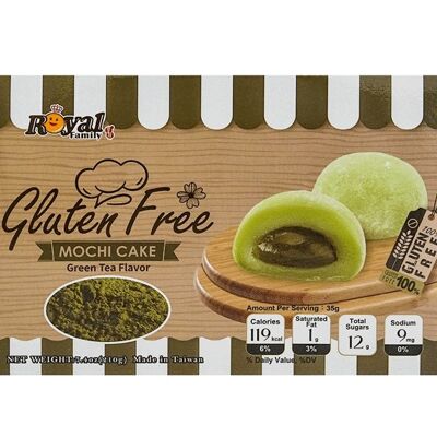 Glutenfreier Mochi x6 - grüner Tee 210G (ROYAL FAMILY)