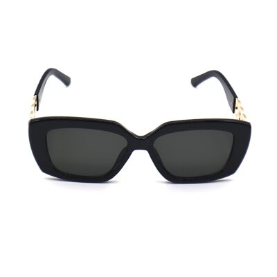 Kette schwarze Sonnenbrille