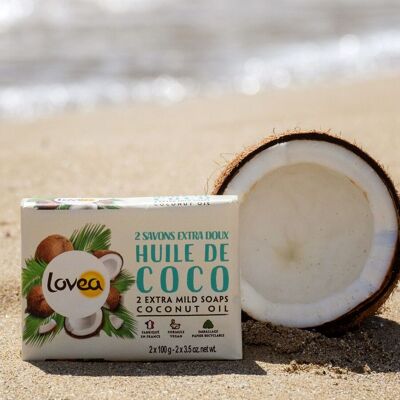 2 extra milde Seifen – Kokosöl – ohne Farbstoff