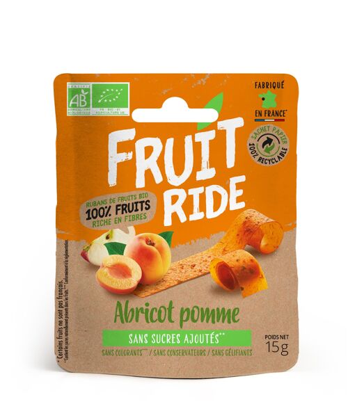 Fruit Ride Abricot pomme 
 Doypack 15g