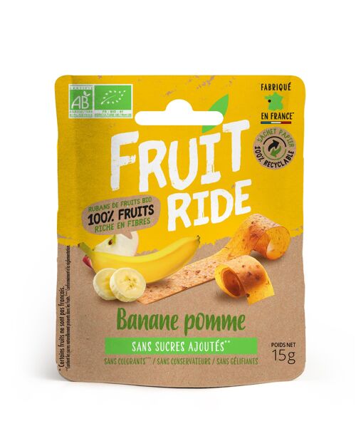 Fruit Ride Banane pomme 
 Doypack 15g