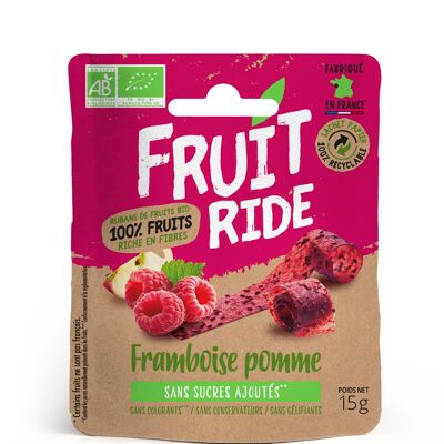 Fruit Ride Raspberry apple
 Doypack 15g