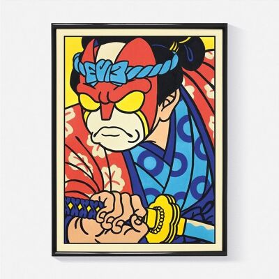 “Justice-kun” poster (30x40cm format)