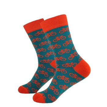 Chaussettes Vélos - Chaussettes Tangerine