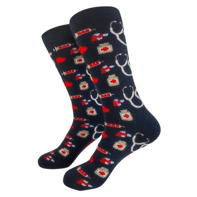 Doctor Socks - Tangerine Socks