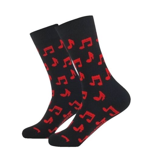 Music Notes Socks - Mandarina Socks