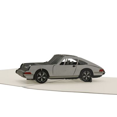 Carta pop-up per auto sportive Carta pieghevole 3D