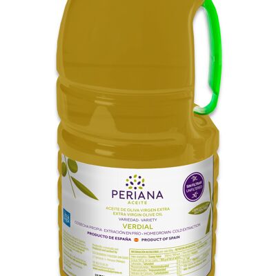 Variété d'huile d'olive extra vierge : Verdial 2 litres