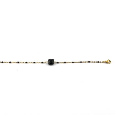 Bracelet carrée onyx