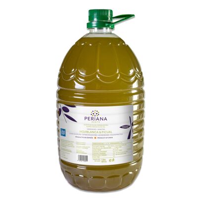 Aceite de Oliva Virgen Extra HojiBlanco + Picual 5 Litros
