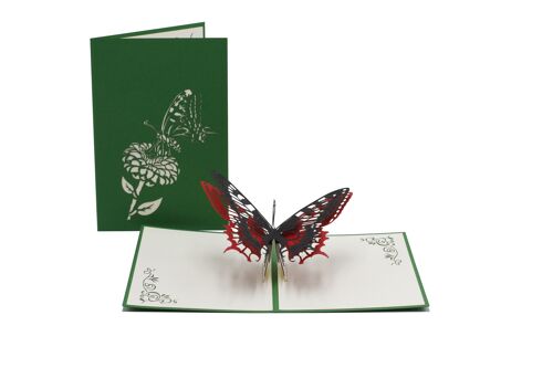Schmetterling Pop-Up-Karte 3d Klappkarte