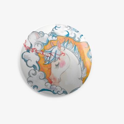 Button Einhorn 25mm