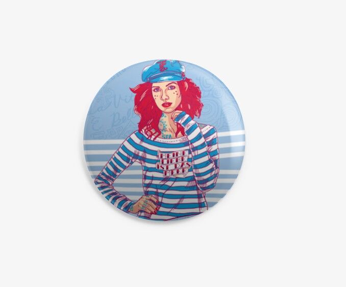 Button Hertha 25mm
