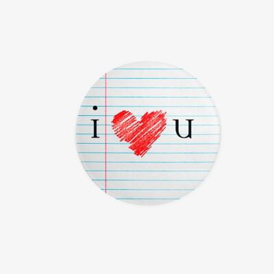 Pin I love you 37mm