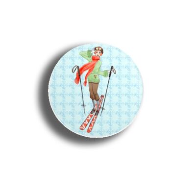 Button cross country 25mm