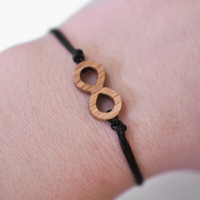 Wooden bracelet "Infinity"
