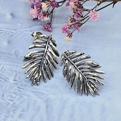 Boucles d'oreilles Palma argent 925