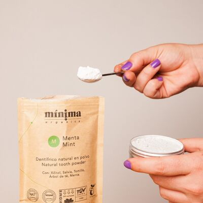 Powder toothpaste in compostable bag - 120 g
