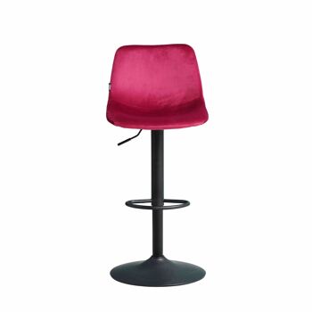 Tabouret Gavello Velours Bordeaux 6.95x43cm 3