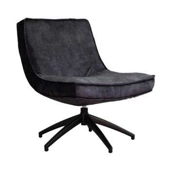 Fauteuil Bregnano Velours 1