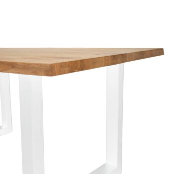 Fosse Table à manger Marron 140cm 3