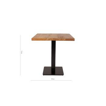 Table de Bar Presezzo Marron 90cm 4