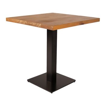 Table de Bar Presezzo Marron 90cm 2