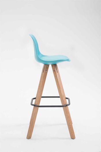 Tabouret de bar Granara Plastique Bleu 5x44cm 2