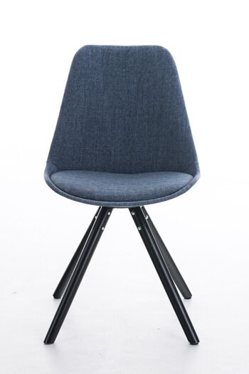 Ursini Chaise visiteur Tissu Bleu 5x59cm 5