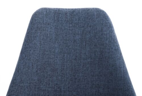 Sortino Bezoekersstoel Stof Blauw 5x59cm