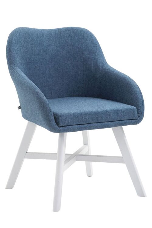 Palazzese Bezoekersstoel Stof Blauw 10x55cm