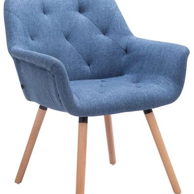 Bivona Bezoekersstoel Stof Blauw 12x60cm
