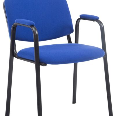 Acciano Bezoekersstoel Stof Blauw 7x55cm