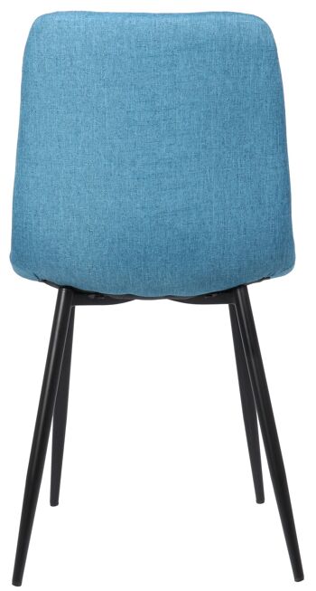 Lugnola Chaise de salle à manger Bleu 5x53cm 3