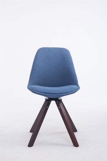 Collemoro Chaise de salle à manger Tissu Bleu 6x56cm 2