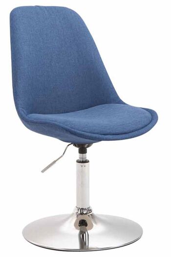 Ciorlano Chaise de salle à manger Tissu Bleu 6x57cm 1