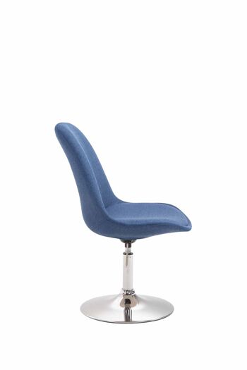Ciorlano Chaise de salle à manger Tissu Bleu 6x57cm 2