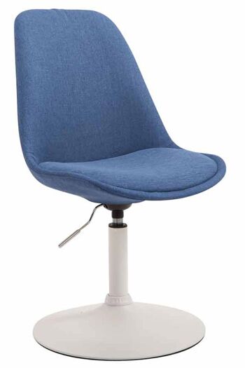 Piaggine Chaise de salle à manger Tissu Bleu 6x57cm 1