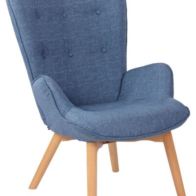 Savelli Fauteuil Stof Blauw 12x77cm