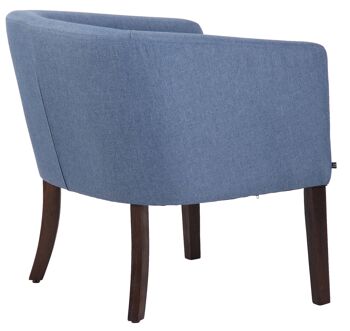 Fauteuil Puzzali Tissu Bleu 10x70cm 3