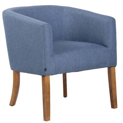 Gimignano Fauteuil Stof Blauw 10x70cm